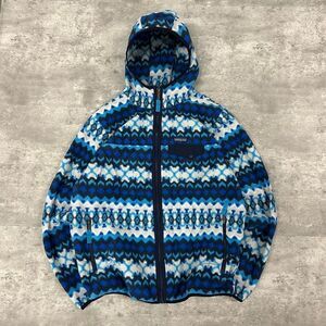Vintage Patagonia Synchilla Womens Rare Print Fleece Full Zip Size XL